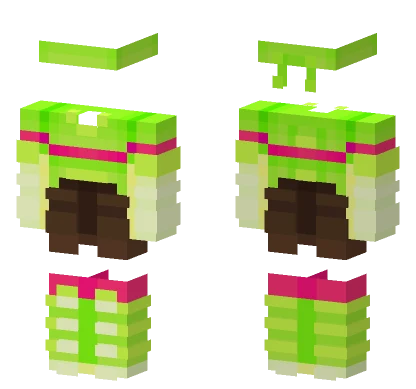Mcc Lime Llamas Base Minecraft skin