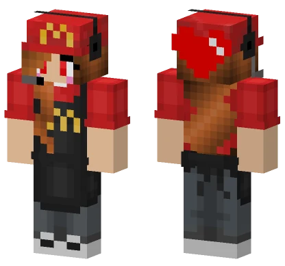 McDonald's Crew Member Minecraft skin