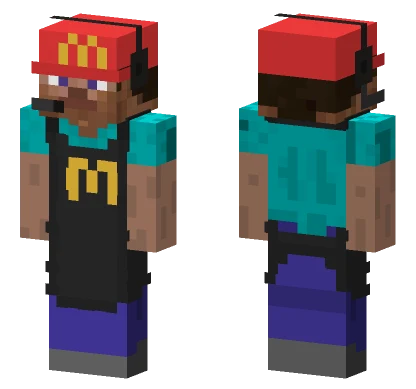 McDonalds Worker Minecraft skin