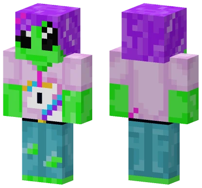 Me As An Alien Minecraft skin