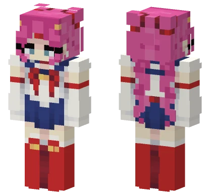 Me As Sailor Moon Minecraft skin