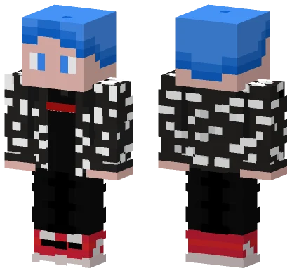 Me Blu Boiii Minecraft skin