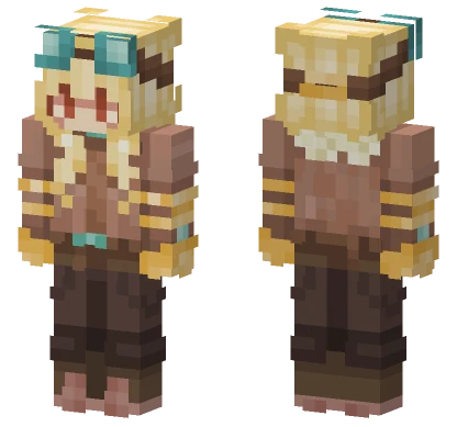 Me But Pilot Minecraft skin