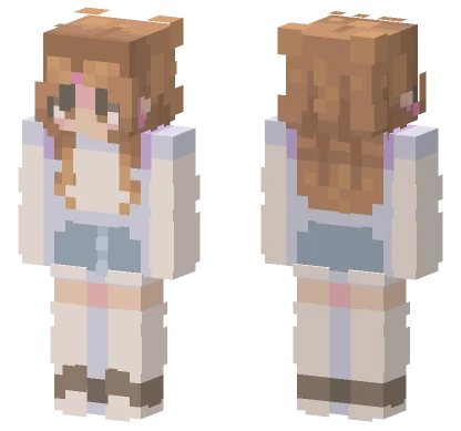 Me D Girl Minecraft skin