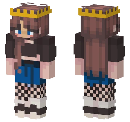 Me With A Crown Minecraft skin