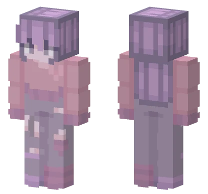 Meagre Girl Minecraft skin