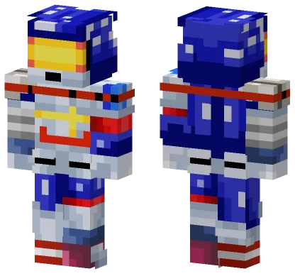 Meca Sonic Minecraft skin