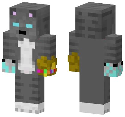 Mech Cat Minecraft skin