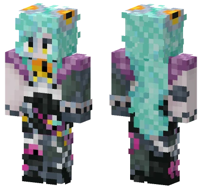 Mech Maiden Sarcophagurl MNC Minecraft skin