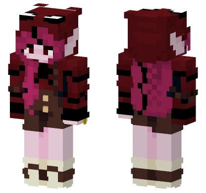 Mecha Girl Minecraft skin
