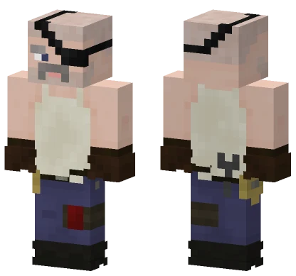 Mechanic Survivor Minecraft skin