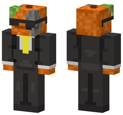 Mechanical Orange Minecraft skin