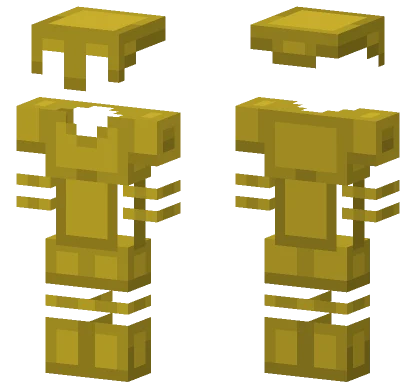 Medieval Gold Hive Armour Minecraft skin