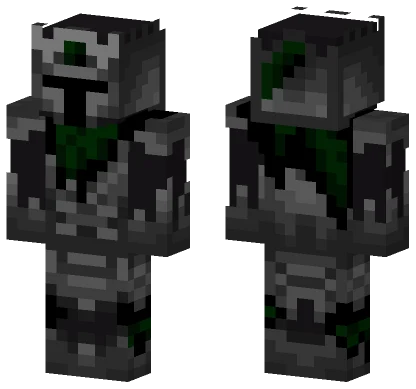 Medieval Green Knight Minecraft skin