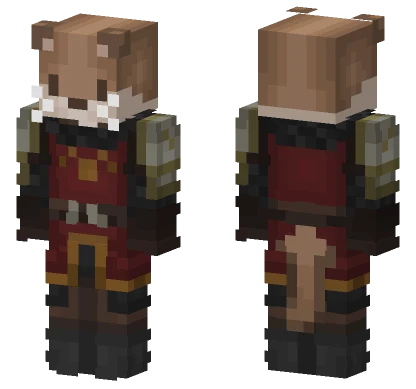 Medieval Otter Minecraft skin