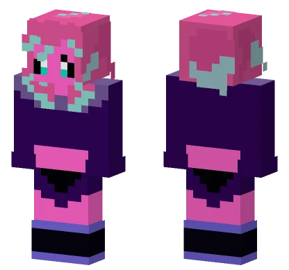 Medium Demon Girl Minecraft skin