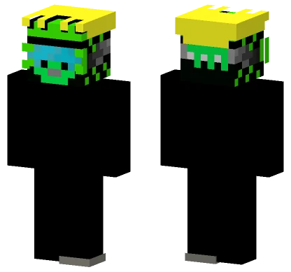 Medyk2000 Kask Yellow Minecraft skin