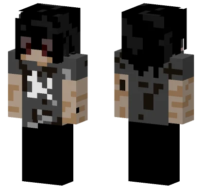 Meeeee Gray Hoodie Minecraft skin