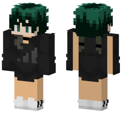 Meeeee Green Outfit Minecraft skin