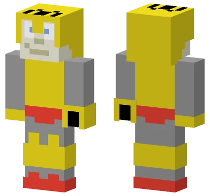 Mega Pac Man Minecraft skin