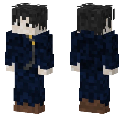 Megumi Fushiguro Minecraft skin