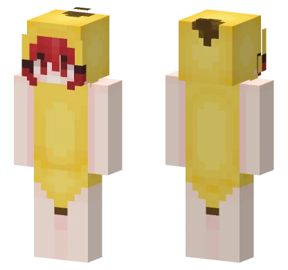 Melahri Yellow Outfit Minecraft skin