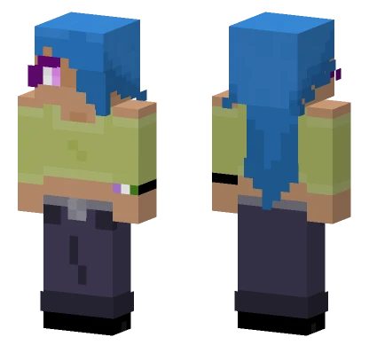 Melody Pride Month Minecraft skin