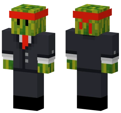 Melon Suit Minecraft skin