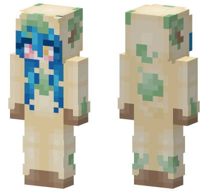 Mely Leafeon Minecraft skin