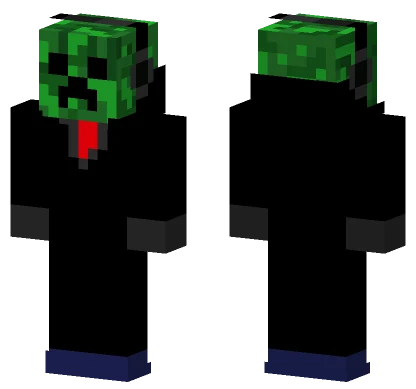 Menager Creeper Gamer Minecraft skin