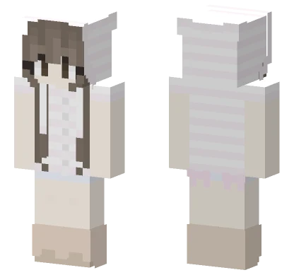 Meow Girl Minecraft skin