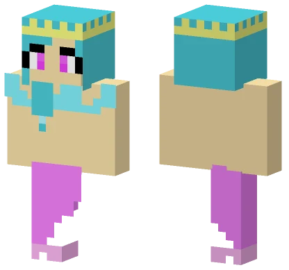 Mermaid Minecraft skin