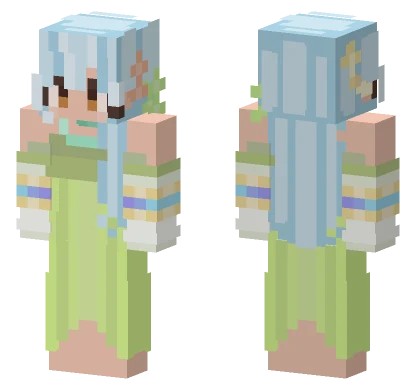 Mermaid Dream Minecraft skin