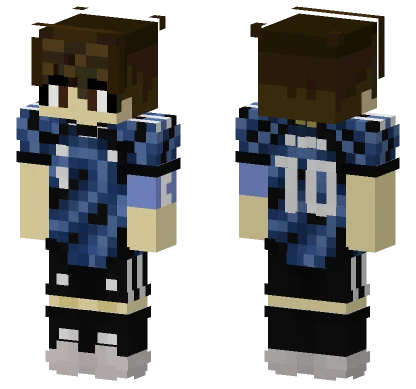 Messi Footballer Skin Minecraft skin