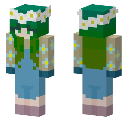 Messin With Flowers Minecraft skin