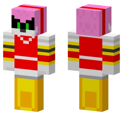 Metal Amy Archie Comics Minecraft skin