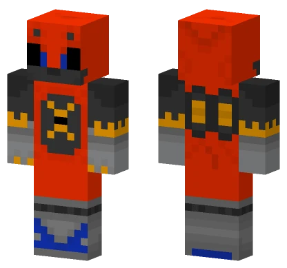 Metal Flame My Version Minecraft skin