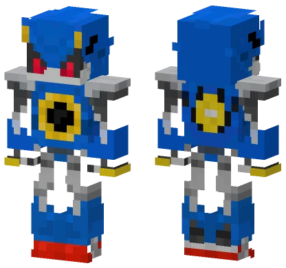 Metal Sonic Minecraft skin
