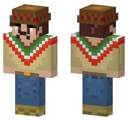Mexican Blarg Minecraft skin