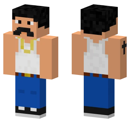 Mexican Man Minecraft skin