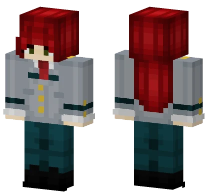 MHA Uniform Skin Minecraft skin