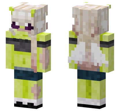 Miau Cat Girl Minecraft skin
