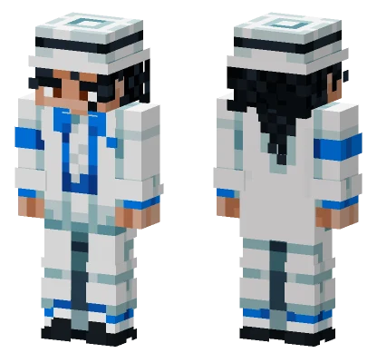 Micael Jackson King Minecraft skin