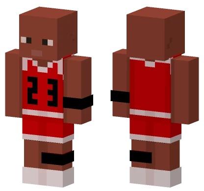 Michael Jordan Jersey Minecraft skin