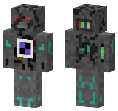 Mici Robot Corruption Minecraft skin