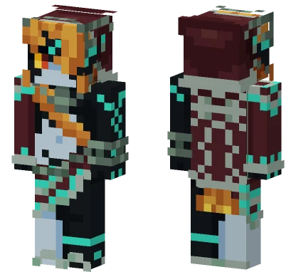Midna True Form Redesign Minecraft skin