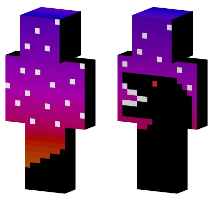 Midnight Dino Minecraft skin