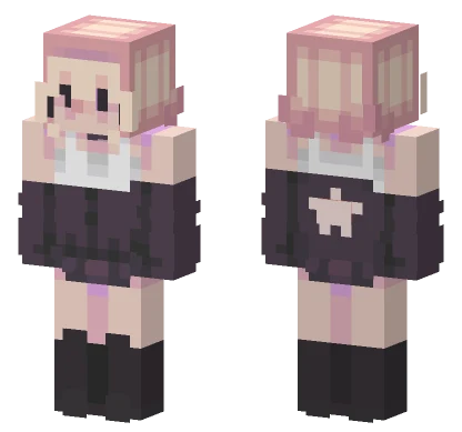 Midnight Girl Minecraft skin