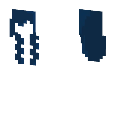 Midnight Hair Base Minecraft skin