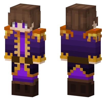Midnight Monarch Minecraft skin